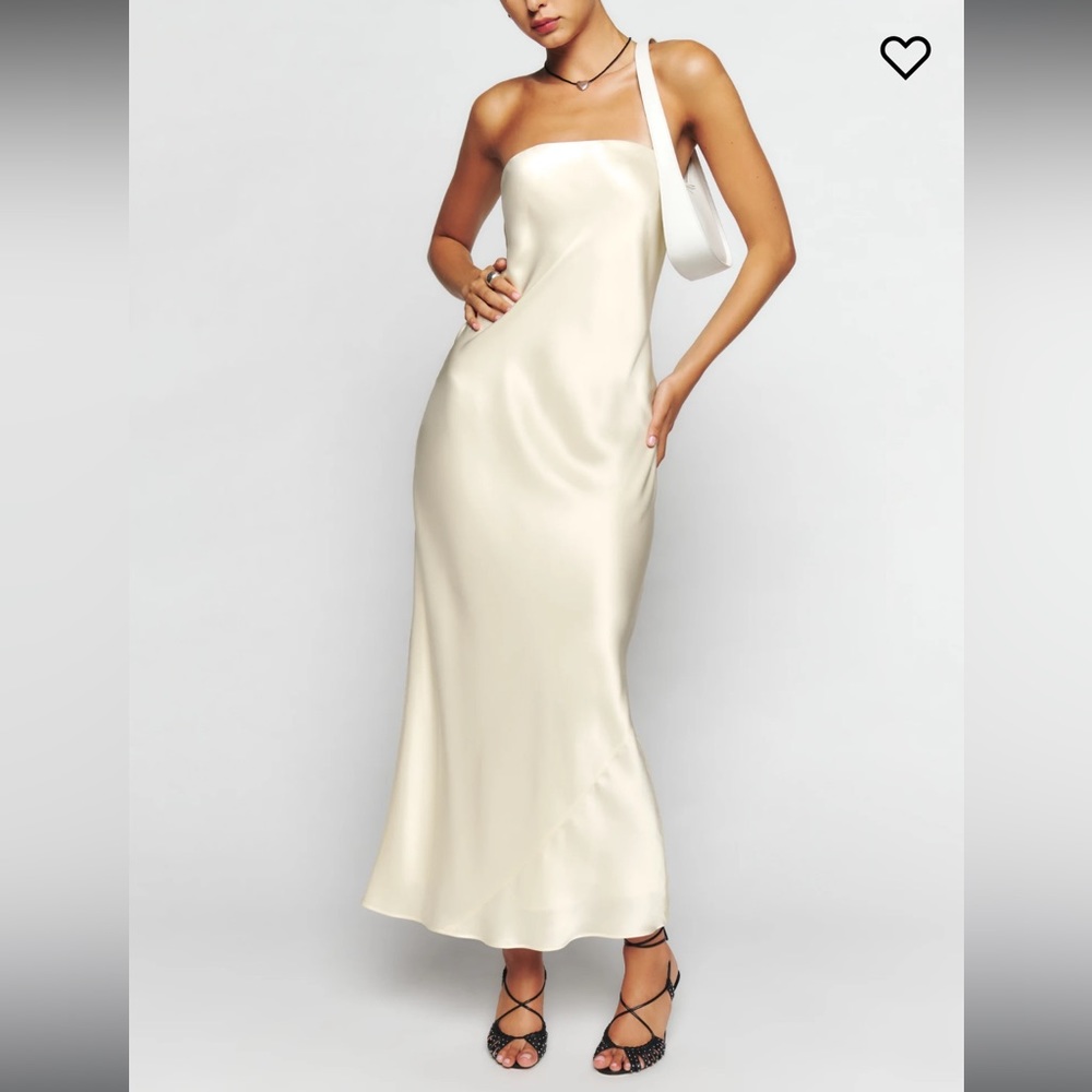 Reformation Joana Silk Dress - Size M